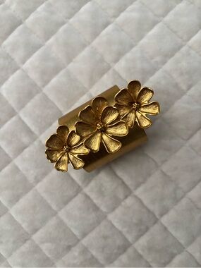 Zara Gold Metal cuff Bracelet
